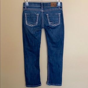 BKE Buckle Stella Cropped Jeans Size 26